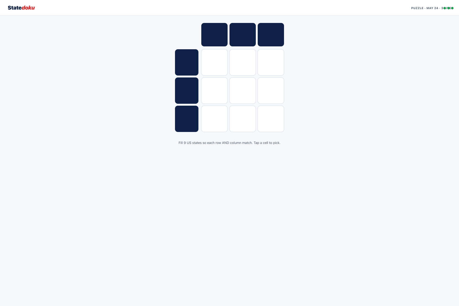 Statedoku empty grid 1920×1280
